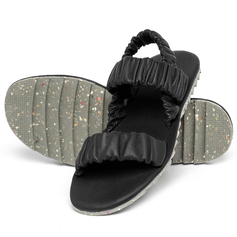 Laranja_Lima_Shoes_Sapatos_Femininos___Sandalia_Rasteira___Flat_em_Couro_Preto_-_Codigo_-_155020_2