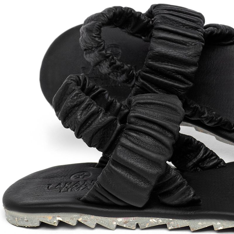 Laranja_Lima_Shoes_Sapatos_Femininos___Sandalia_Rasteira___Flat_em_Couro_Preto_-_Codigo_-_155020_5