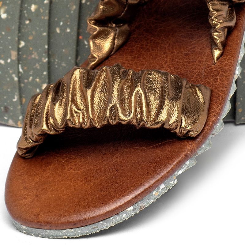 Laranja_Lima_Shoes_Sapatos_Femininos___Sandalia_Rasteira___Flat_em_Couro_Metalizado_-_Codigo_-_155020_6