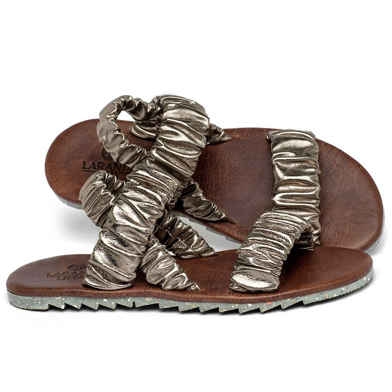 Laranja_Lima_Shoes_Sapatos_Femininos___Sandalia_Rasteira___Flat_em_Couro_Metalizado_-_Codigo_-_155020_1