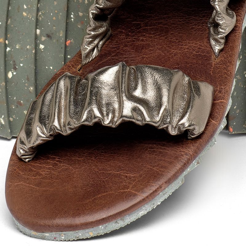 Laranja_Lima_Shoes_Sapatos_Femininos___Sandalia_Rasteira___Flat_em_Couro_Metalizado_-_Codigo_-_155020_6