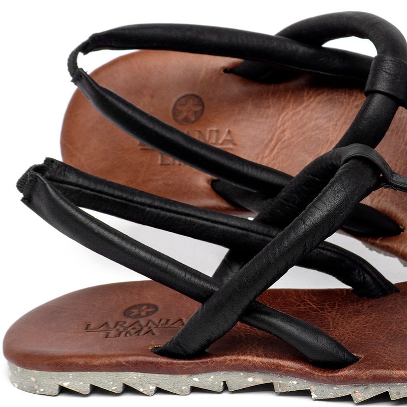 Laranja_Lima_Shoes_Sapatos_Femininos___Sandalia_Rasteira___Flat_em_Couro_Preto_-_Codigo_-_155024_5