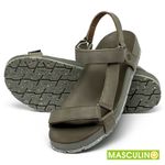 Laranja_Lima_Shoes_Sapatos_Masculinos___Rasteira_em_Couro_Musgo_-_Codigo_-_156087_2
