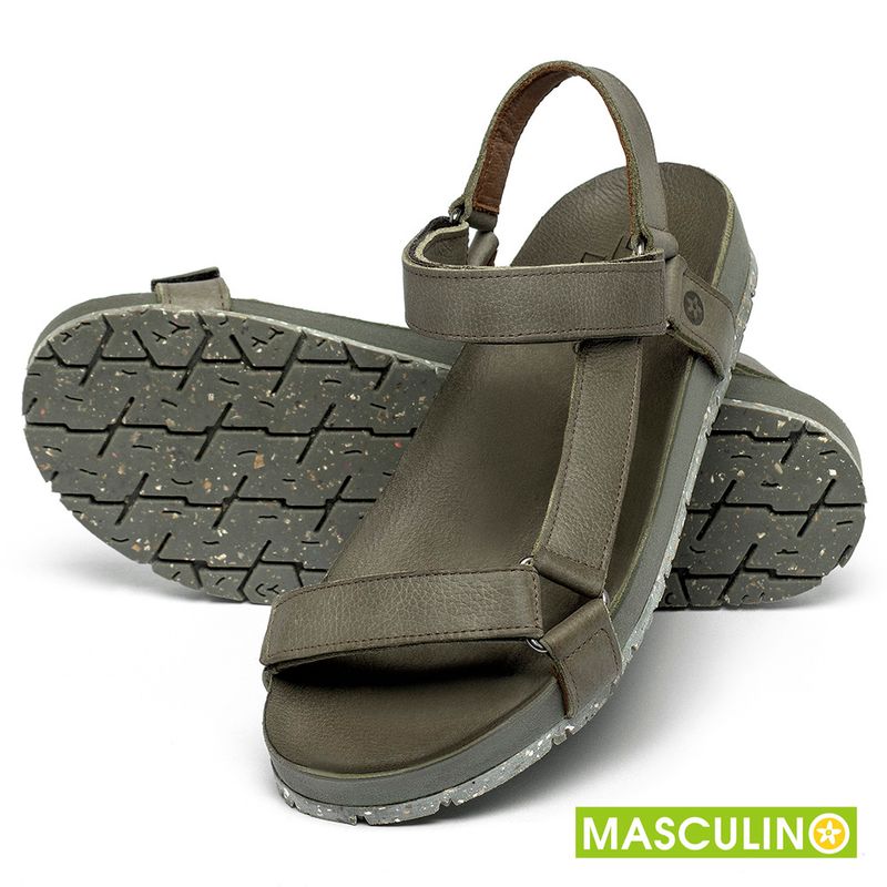 Laranja_Lima_Shoes_Sapatos_Masculinos___Rasteira_em_Couro_Musgo_-_Codigo_-_156087_2