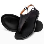 Laranja_Lima_Shoes_Sapatos_Femininos___Sandalia_Rasteira___Flat_em_Couro_Preto_-_Codigo_-_157023_2
