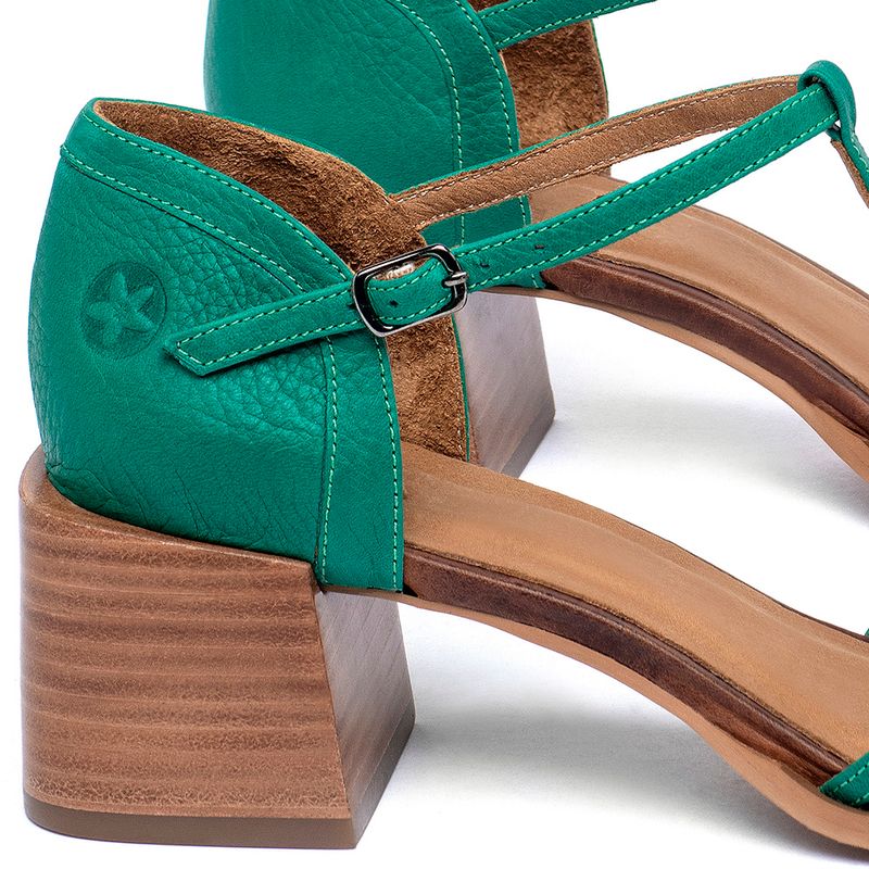 Laranja_Lima_Shoes_Sapatos_Femininos___Sandalia___Laranja_Lima_Shoes_Classic_Salto_de_5_cm_em_Couro_Verde_-_Codigo_-_157003_5