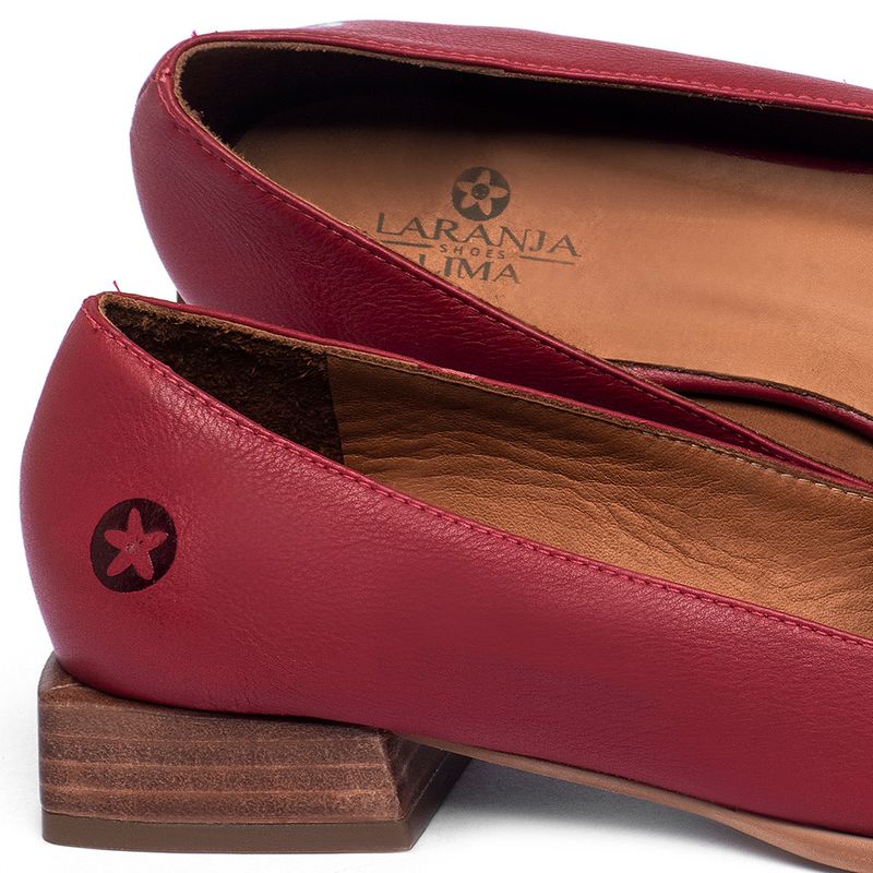 Laranja_Lima_Shoes_Sapatos_Femininos___Mocassim_Salto_de_2_cm_em_Couro_Vermelho_-_Codigo_-_9484_5