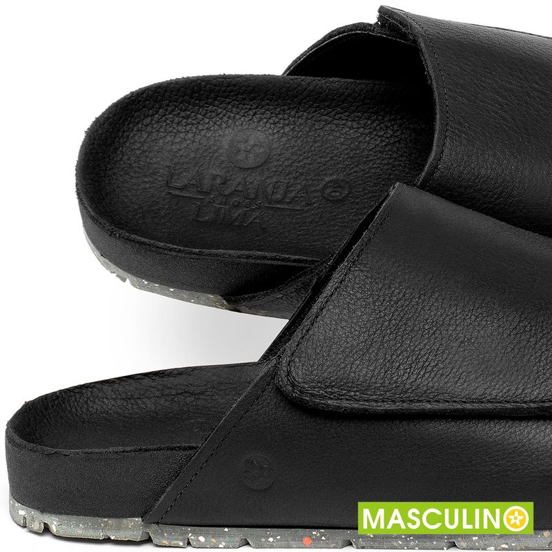 Laranja_Lima_Shoes_Sapatos_Masculinos___Rasteira_em_Couro_Preto_-_Codigo_-_156085_5