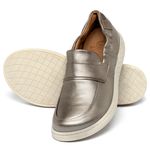 Laranja_Lima_Shoes_Sapatos_Femininos___Tenis___Cano_Baixo_em_Couro_Metalizado_-_Codigo_-_156034_2