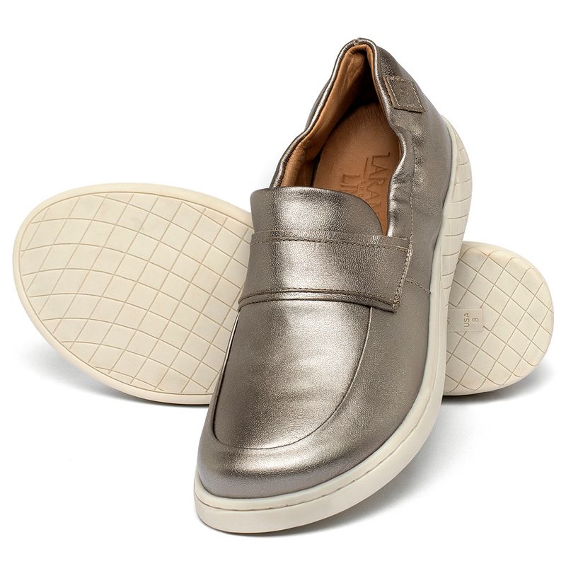 Laranja_Lima_Shoes_Sapatos_Femininos___Tenis___Cano_Baixo_em_Couro_Metalizado_-_Codigo_-_156034_2