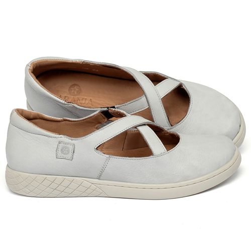 Tênis   Cano Baixo em Couro Off-White - Codigo - 156038