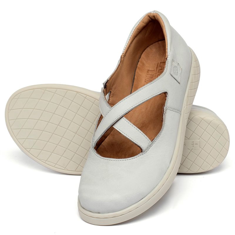Laranja_Lima_Shoes_Sapatos_Femininos___Tenis___Cano_Baixo_em_Couro_Off-White_-_Codigo_-_156038_2