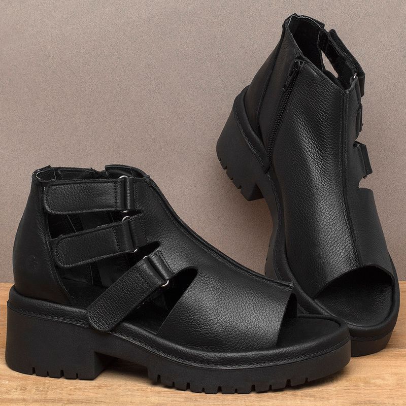 Laranja_Lima_Shoes_Sapatos_Femininos___Sandalia___Boho_Salto_de_5_cm_em_Couro_Preto_-_Codigo_-_153016_3