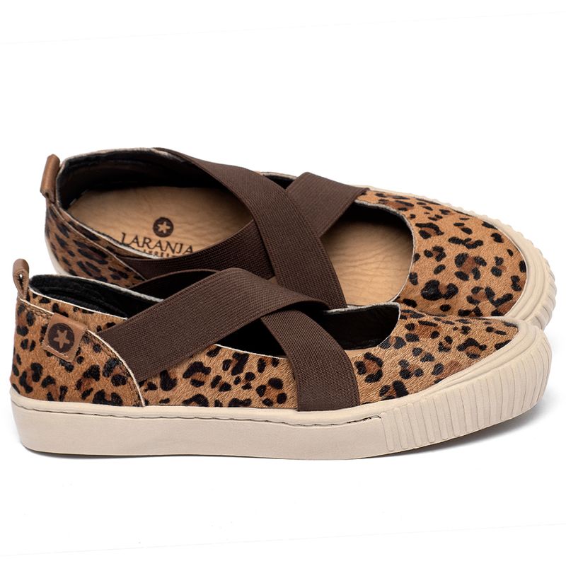 Laranja_Lima_Shoes_Sapatos_Femininos___Tenis___Cano_Baixo_em_Couro_Onca_-_Codigo_-_153069_1