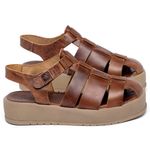Laranja_Lima_Shoes_Sapatos_Femininos___Sandalia___Boho_Salto_de_4_cm_em_Couro_Marrom_-_Codigo_-_153077_1