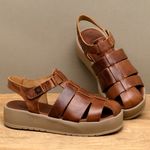 Laranja_Lima_Shoes_Sapatos_Femininos___Sandalia___Boho_Salto_de_4_cm_em_Couro_Marrom_-_Codigo_-_153077_3