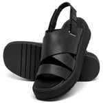 Laranja_Lima_Shoes_Sapatos_Femininos___Sandalia___Boho_Salto_de_4_cm_em_Couro_Preto_-_Codigo_-_153080_2