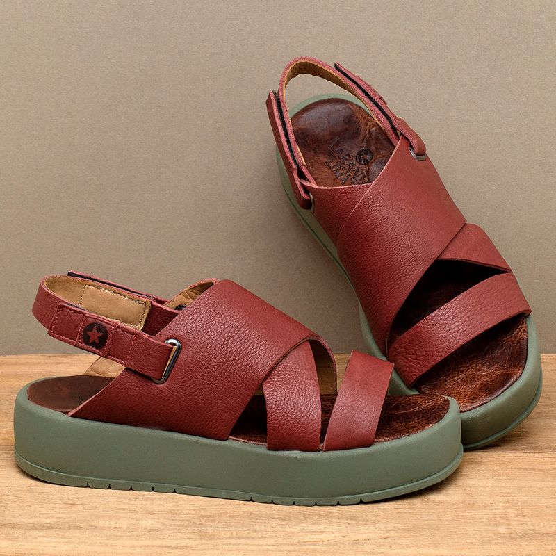 Laranja_Lima_Shoes_Sapatos_Femininos___Sandalia___Boho_Salto_de_4_cm_em_Couro_Vermelho_-_Codigo_-_153080_3