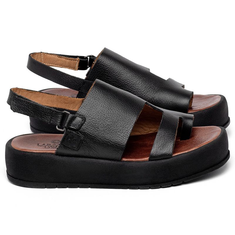 Laranja_Lima_Shoes_Sapatos_Femininos___Sandalia___Boho_Salto_de_4_cm_em_Couro_Preto_-_Codigo_-_153081_1