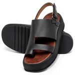 Laranja_Lima_Shoes_Sapatos_Femininos___Sandalia___Boho_Salto_de_4_cm_em_Couro_Preto_-_Codigo_-_153081_2