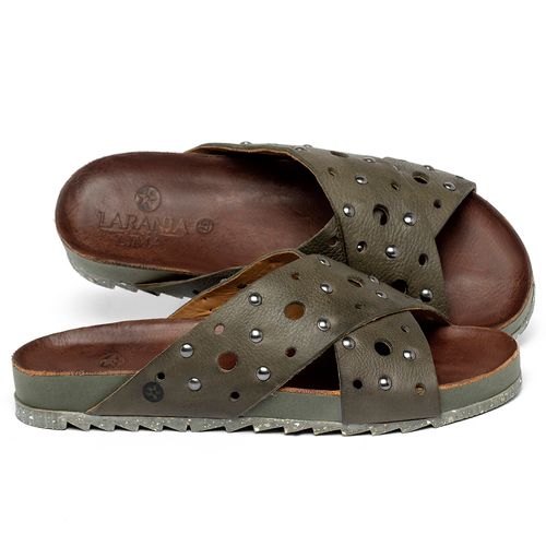Birken em Couro Musgo - Codigo - 156041