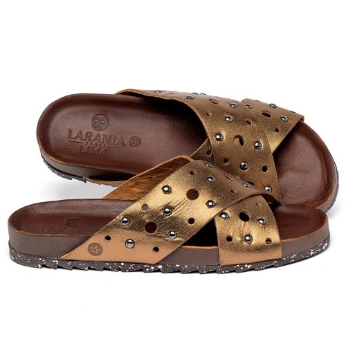 Birken em Couro Metalizado - Codigo - 156041