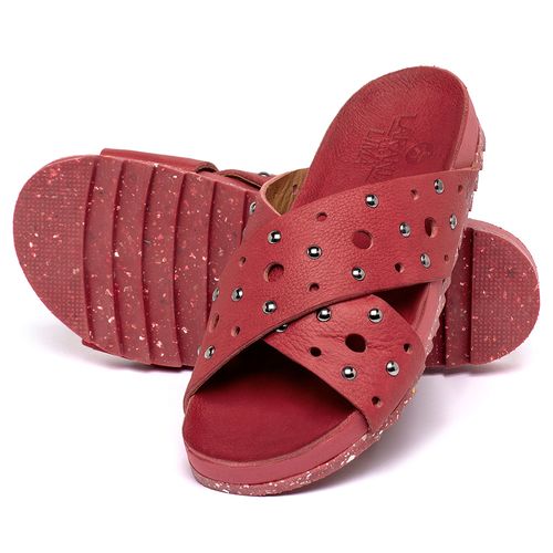 Birken em Couro Vermelho - Codigo - 156041