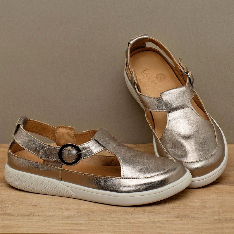 Laranja_Lima_Shoes_Sapatos_Femininos___Tenis___Cano_Baixo_em_Couro_Metalizado_-_Codigo_-_156035_3