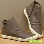 Laranja_Lima_Shoes_Sapatos_Masculinos___Tenis_Masculino___Cano_Alto_em_Couro_Cinza_-_Codigo_-_156071_3