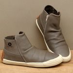 Laranja_Lima_Shoes_Sapatos_Femininos___Tenis___Cano_Alto_em_Couro_Cinza_-_Codigo_-_156077_3