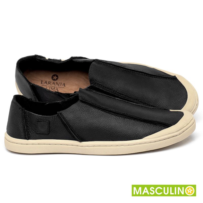 Laranja_Lima_Shoes_Sapatos_Masculinos__-Tenis-Masculino---Cano-Baixo-em-Couro-Preto---Codigo---156082_1