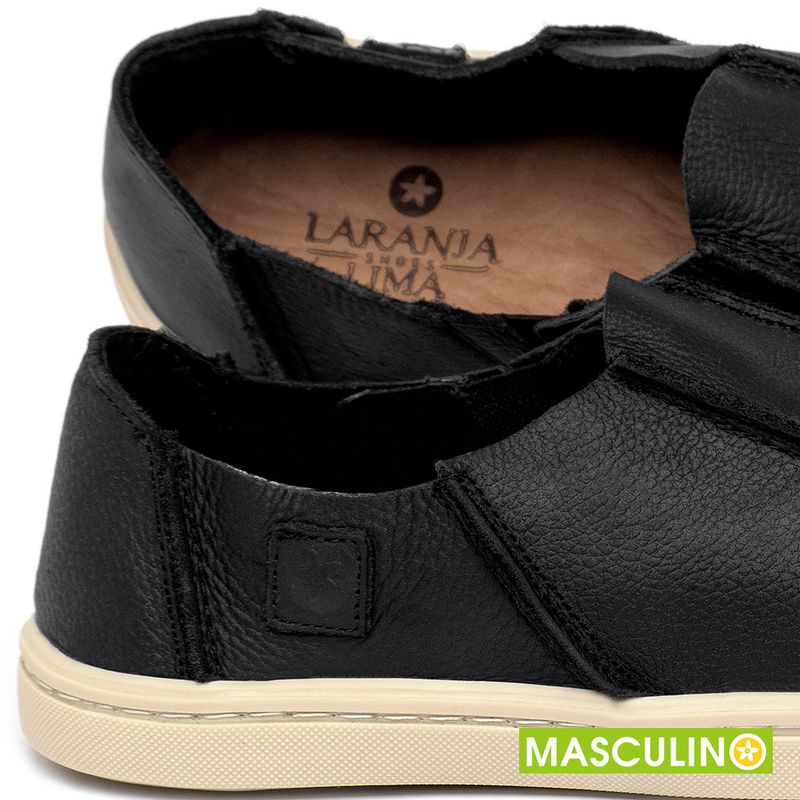 Laranja_Lima_Shoes_Sapatos_Masculinos__-Tenis-Masculino---Cano-Baixo-em-Couro-Preto---Codigo---156082_5