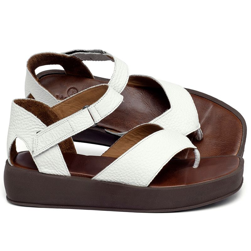 Laranja_Lima_Shoes_Sapatos_Femininos__-Sandalia---Boho-Salto-de-4-cm-em-Couro-Off-White---Codigo---3925_1