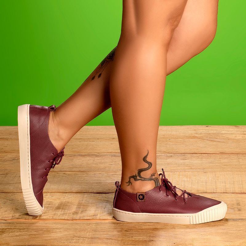 Laranja_Lima_Shoes_Sapatos_Femininos__-Tenis---Cano-Baixo-em-Couro-Vermelho---Codigo---153067_8