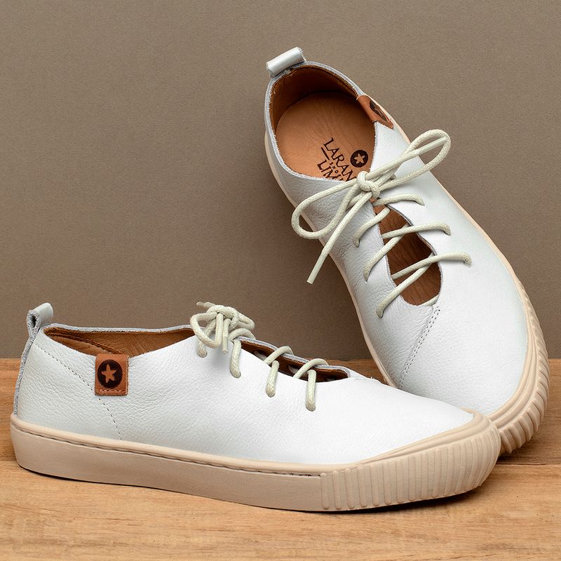Laranja_Lima_Shoes_Sapatos_Femininos__-Tenis---Cano-Baixo-em-Couro-Off-White---Codigo---153067_3