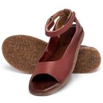 Laranja_Lima_Shoes_Sapatos_Femininos__-Sandalia-Rasteira---Flat-em-Couro-Vermelho---Codigo---156030_2