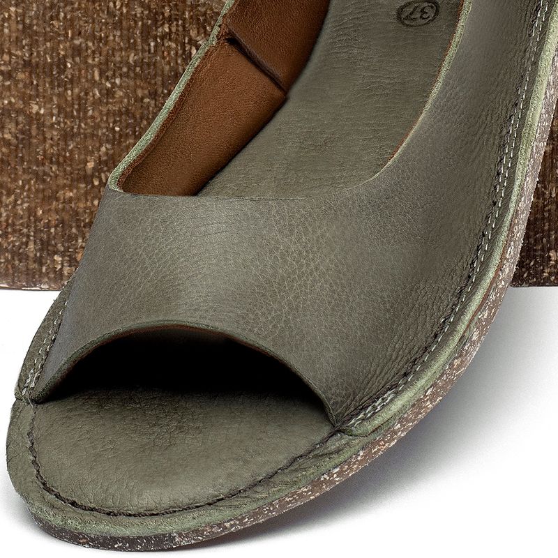 Laranja_Lima_Shoes_Sapatos_Femininos__-Sandalia-Rasteira---Flat-em-Couro-Musgo---Codigo---156030_6