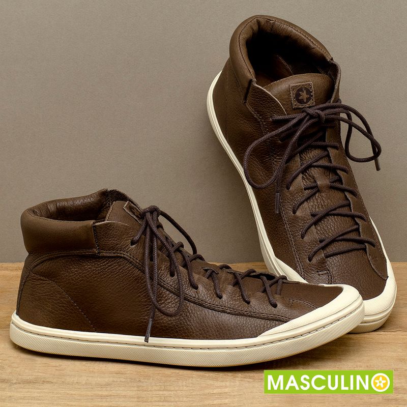 Laranja_Lima_Shoes_Sapatos_Masculinos__-Tenis-Masculino---Cano-Alto-em-Couro-Cafe---Codigo---156070_3