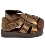 Laranja_Lima_Shoes_Sapatos_Femininos__-Sandalia---Boho-Salto-de-4-cm-em-Couro-Metalizado---Codigo---3915_1