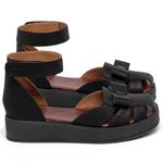 Laranja_Lima_Shoes_Sapatos_Femininos__-Sandalia---Boho-Salto-de-4-cm-em-Couro-Preto---Codigo---3971_1