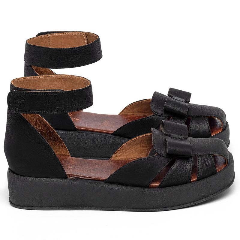 Laranja_Lima_Shoes_Sapatos_Femininos__-Sandalia---Boho-Salto-de-4-cm-em-Couro-Preto---Codigo---3971_1