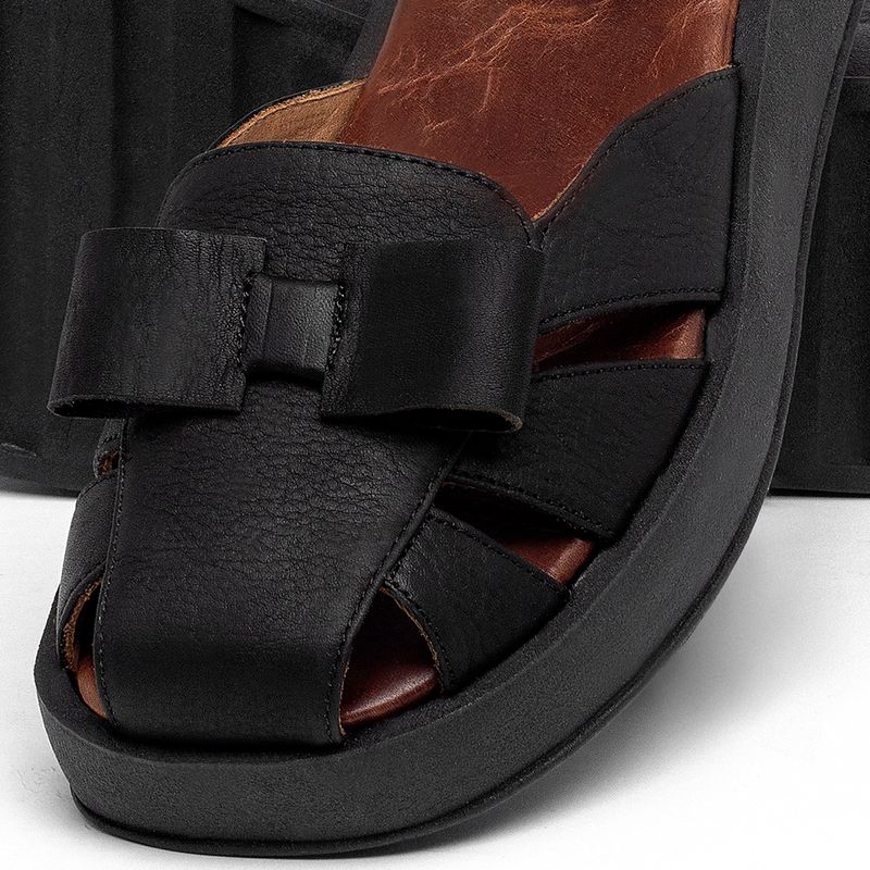 Laranja_Lima_Shoes_Sapatos_Femininos__-Sandalia---Boho-Salto-de-4-cm-em-Couro-Preto---Codigo---3971_6
