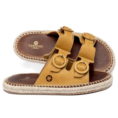 Birken em Couro Amarelo - Codigo - 9634