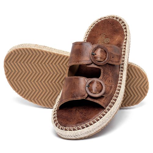 Birken em Couro Marrom - Codigo - 9634
