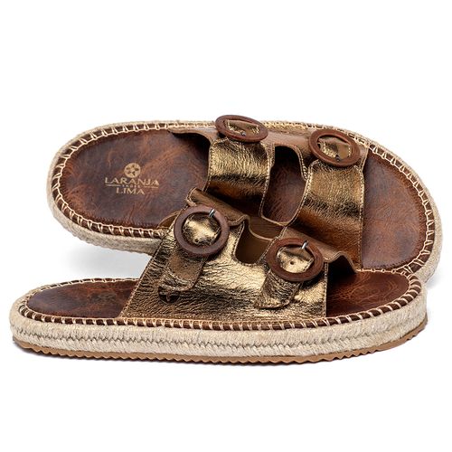 Birken em Couro Metalizado - Codigo - 9634