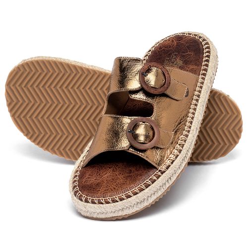 Birken em Couro Metalizado - Codigo - 9634