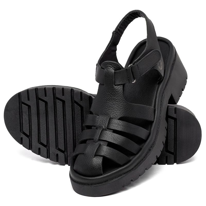 Laranja_Lima_Shoes_Sapatos_Femininos__-Sandalia---Boho-Salto-de-5-cm-em-Couro-Preto---Codigo---153060_2