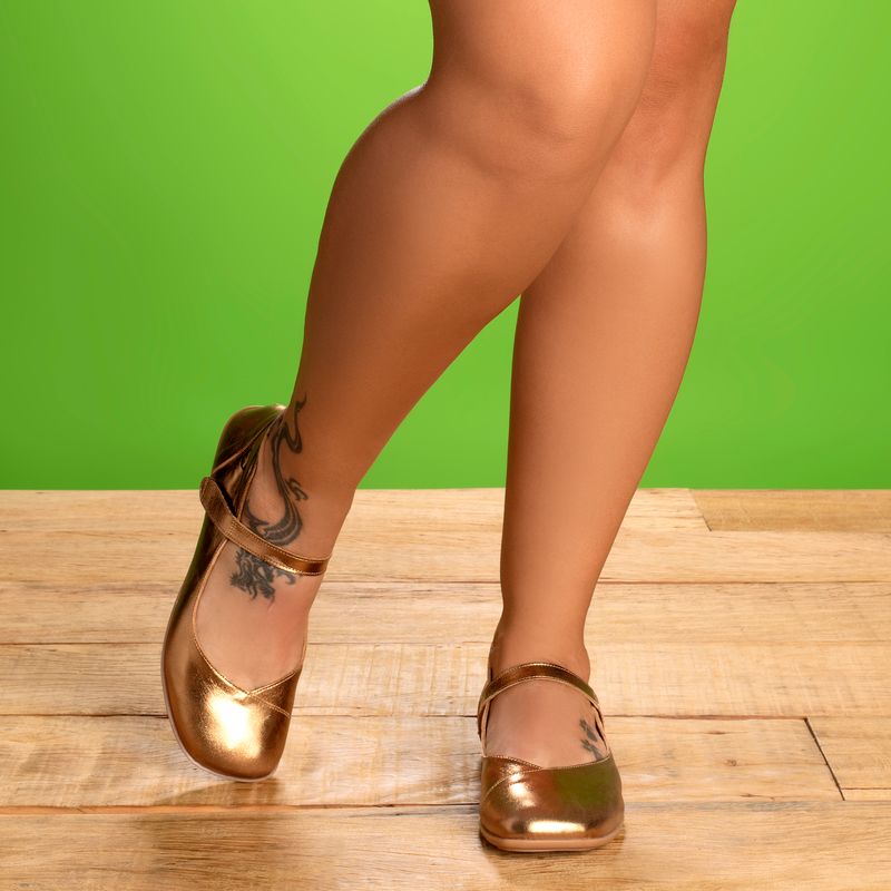 Laranja_Lima_Shoes_Sapatos_Femininos__-Sapatilha---Bico-Quadrado-em-Couro-Metalizado---Codigo---9495_7