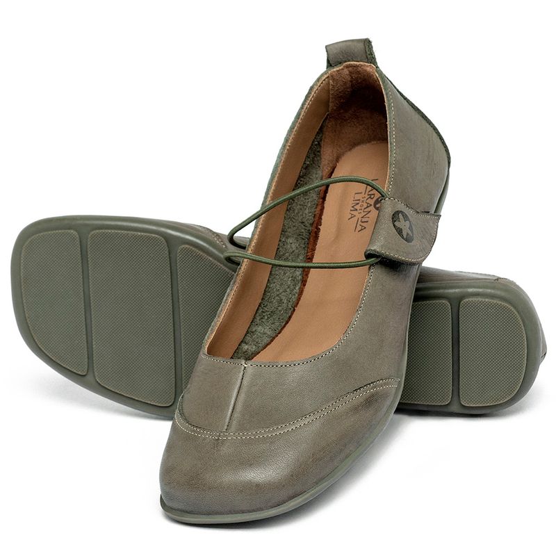 Laranja_Lima_Shoes_Sapatos_Femininos__-Sapatilha---Bico-Quadrado-em-Couro-Musgo---Codigo---9617_2