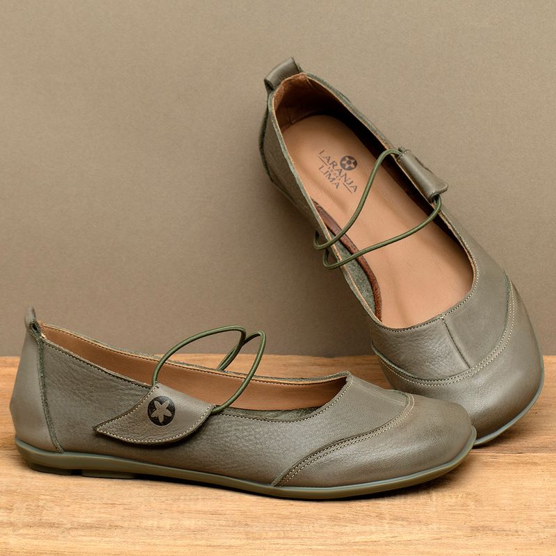 Laranja_Lima_Shoes_Sapatos_Femininos__-Sapatilha---Bico-Quadrado-em-Couro-Musgo---Codigo---9617_3